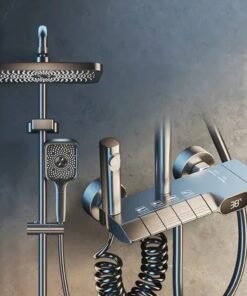 Piano shower mixer set